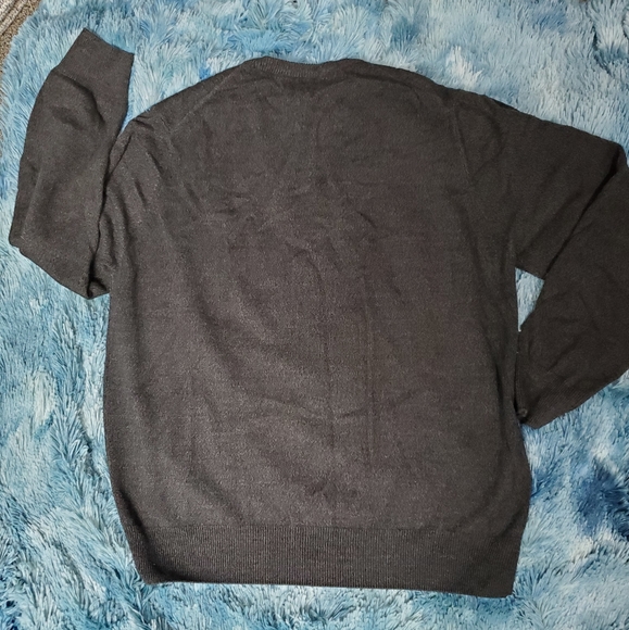 DOCKERS~ CREWNECK GRAY SWEATER - Picture 3 of 7